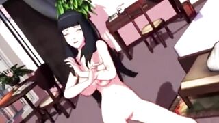 Hinata MMD Pink Cat