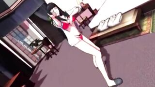 Hinata MMD Pink Cat