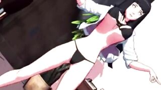 Hinata MMD Pink Cat