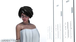 Big Titty Hentai Babes Scissor After Their Competition