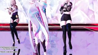 MMD GFRIEND - MAGO Ahri KDA Hot Kpop Dance 4K 60FPS