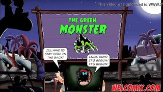 Making out at the drive-in - The Flintstoons Tittle 05
