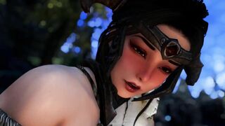 Female Dovahkiin Becomes Werewolf's Cumslut Skyrim Adult Mods