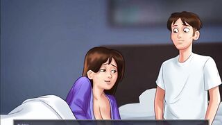 Visiting Debbie at Night (Summertime Saga Cookie Jar)