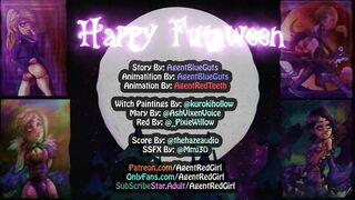 Futaween! - Two Futanari Witches Play Pranks And Have Sex With Eachother! MASSIVE CUMSHOT WHAAAAT???