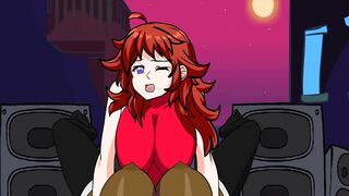 Friday Night Funkin Animation Carol and Girlfriend  Rubbing and Fingering Their Tits and Asses