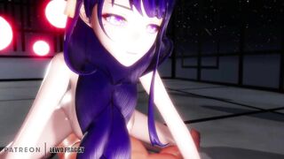 Genshin Impact - Raiden Just Tonight Sex [4K UNCENSORED HENTAI]