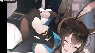 Arknights - Amiya Animated Hentai