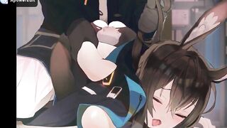 Arknights - Amiya Animated Hentai