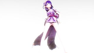 【R-18 MMD】Genshin Impact Raiden Shogun Ei 雷电将军被艹❤酥胸