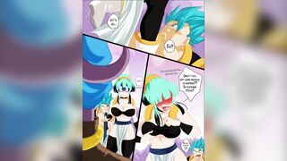 DRAGON BALL -  GOGETA CUM INSIDE BULCHI TIGHT PUSSY ( UNCENSORED )