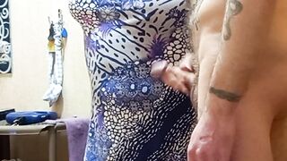 I'm jerking off the cock of a neighbor #6