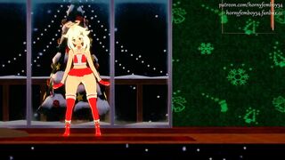 MMD Special Christmas video with Paimon