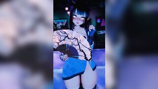 Fox Girl gives you a dance - VRChat POV