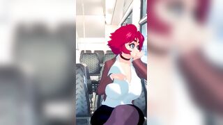 Maxine's Public Train Play - [ASMR]-[3D-SFM][BY-maxine (balak)]
