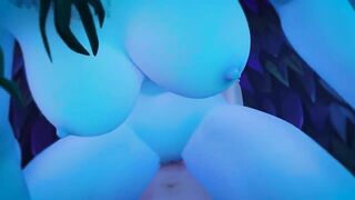 Night Elf ASMR - POV - Ear Licking/Sucking/Kissing - [3D-SFM][BY-kaegantonovich]