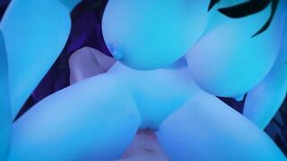 Night Elf ASMR - POV - Ear Licking/Sucking/Kissing - [3D-SFM][BY-kaegantonovich]