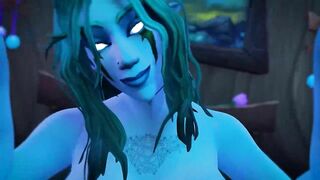 Night Elf ASMR - POV - Ear Licking/Sucking/Kissing - [3D-SFM][BY-kaegantonovich]