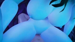 Night Elf ASMR - POV - Ear Licking/Sucking/Kissing - [3D-SFM][BY-kaegantonovich]
