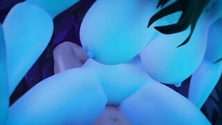 Night Elf ASMR - POV - Ear Licking/Sucking/Kissing - [3D-SFM][BY-kaegantonovich]