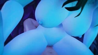 Night Elf ASMR - POV - Ear Licking/Sucking/Kissing - [3D-SFM][BY-kaegantonovich]