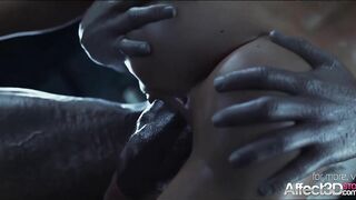 Jill Valentine fucked by a monster in 3d fantasy animation