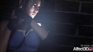 Jill Valentine fucked by a monster in 3d fantasy animation