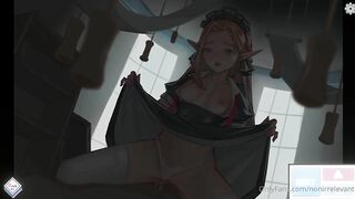 Eris Sex Scene (Isekai Quest)