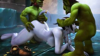 WoW | Draenei | Orc | Futa | Goblin | No Worgen | Moderate Compilation - Enjoy :3