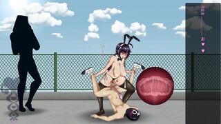 SCHOOLGIRL RIDING A BIG COCK ON THE ROOF [Breeding Log] FUCKING A SCHOOLGIRL'S PUSSY, HENTAI SCHOOL
