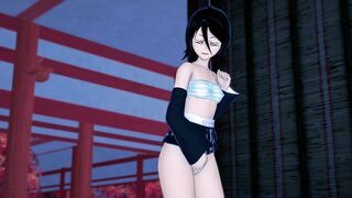 Rukia Kuchiki Touches Herself At Night