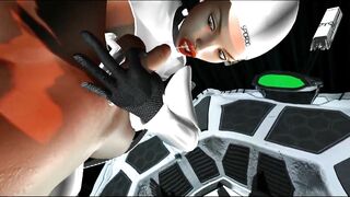 SFM 3D VR SEX DROID SUCKS PRISONER DRY