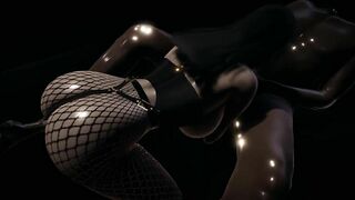 Big Tiddy Goth Girl fucks hard cock – Hentai