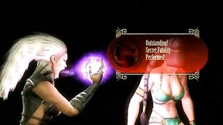 MK9 Jade vs Sindel Ryona