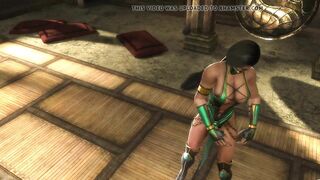 MK9 Jade in Brutal Ryona Freecam. mp4
