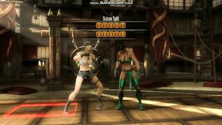 MK9 Jade vs Sonya Ryona Freecam. mp4