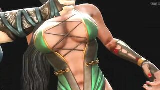 MK9 Jade vs Sub-zero Ryona in Freecam (3)