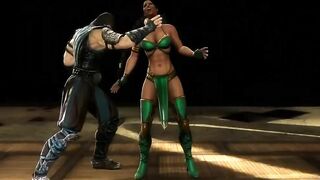 MK9 Jade vs Sub-zero Ryona in Freecam (2)