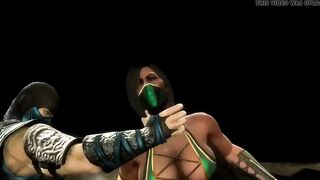 MK9 Jade vs Sub-zero Ryona in Freecam (2)
