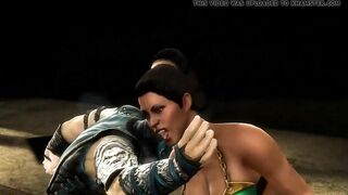 MK9 Jade vs Sub-zero Ryona in Freecam (2)