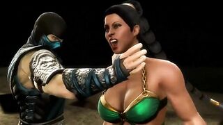 MK9 Jade vs Sub-zero Ryona in Freecam (2)