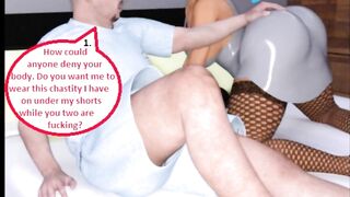3D Comic Hotwife Cuckolds Husband On Birthday With BBC