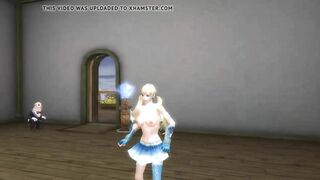 3d aion blondie sexy dance