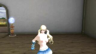 3d aion blondie sexy dance