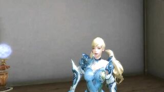 3d aion blondie sexy dance