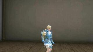 3d aion blondie sexy dance