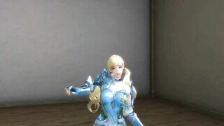 3d aion blondie sexy dance