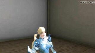 3d aion blondie sexy dance