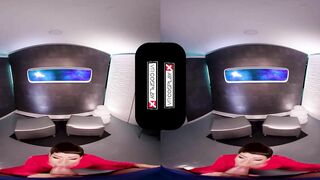 VRCosplayX STAR TREK A XXX Helps You Exploring T’pol's Pussy