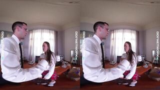 DDFNetwork VR - Blue Angel Spanked and Fucked Hard in VR